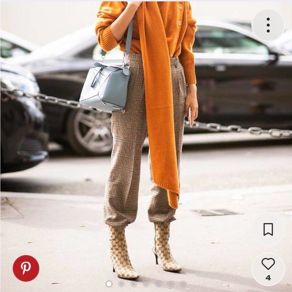 Gucci GG Monogram Boot Heels